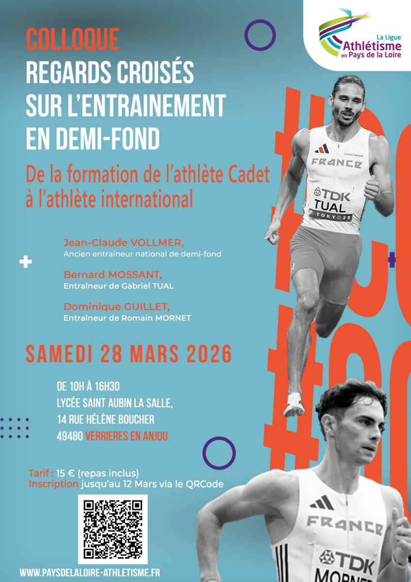 COLLOQUE : Regards croisés sur l'entraînement en demi-fond