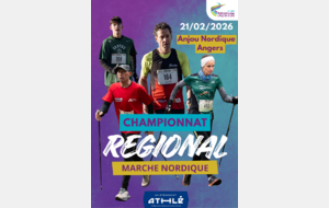 Championnat Régional de Marche Nordique - Le 21 février 2026