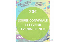 Soirée conviviale / Evening Diner 14/02/2025