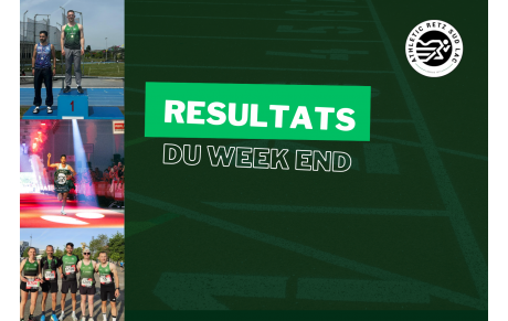 Résultats du week-end 25/26 Avril