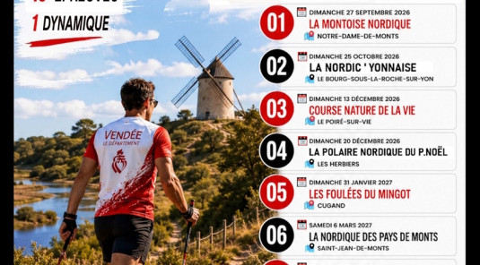 Le Challenge départemental de Marche Nordique de Vendée est de retour !